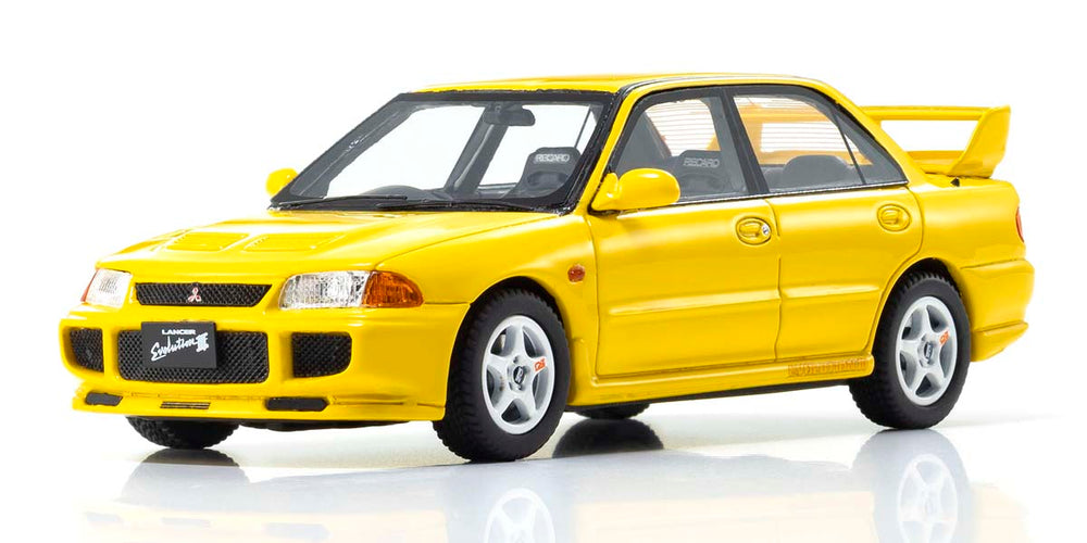 Kyosho Original Diecast 1/43 Mitsubishi Lancer Evolution III Yellow