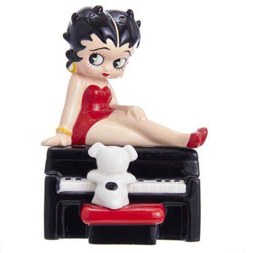 ToyShnip Kurt Adler - Betty Boop Piano Salt and Pepper Shaker Set — Toys & Games