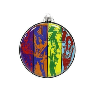 ToyShnip Kurt Adler - KISS 100 mm Blow Mold Disc Ornament — Toys & Games