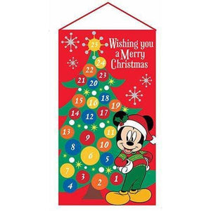 ToyShnip Kurt Adler - Mickey Mouse 19" Fabric Advent Calendar — Toys & Games