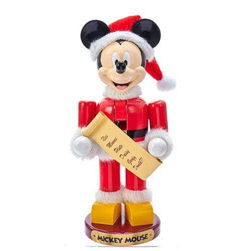 ToyShnip Kurt Adler - Mickey Mouse Santa 10-Inch Nutcracker — Toys & Games