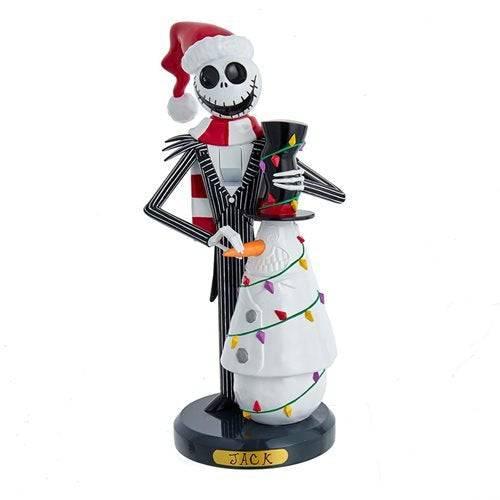 ToyShnip Kurt Adler - Nightmare Before Christmas Jack Skellington Snowman 11-Inch Nutcracker — Action Figure