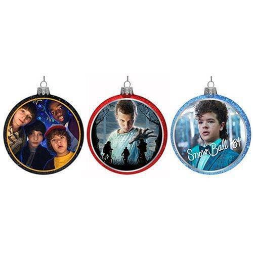 Kurt Adler - Stranger Things 100mm Disc Ornament - Set of 3