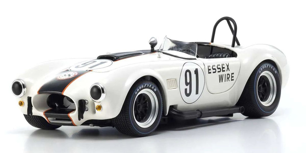 Kyosho - 1/18 Scale Shelby Cobra 427 S/C Essex Wire #91 Model — Die-cast Model Cars