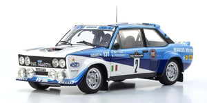 Kyosho 1/18 Scale Fiat 131 Abarth 1981 Pian Cavallo #2 Model