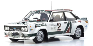 Kyosho 1/18 Scale Fiat 131 Abarth 1978 Monte Carlo #2 Model