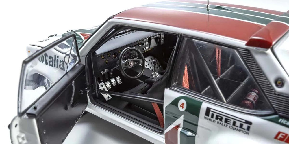 Kyosho 1/18 Scale Fiat 131 Abarth 1978 Monte Carlo #2 Model