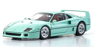 Kyosho 1/18 Ferrari F40 Scale Model, Mint Green