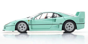 Kyosho 1/18 Ferrari F40 Scale Model, Mint Green