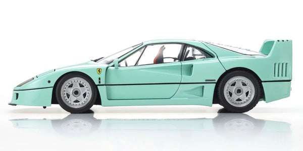 Kyosho 1/18 Ferrari F40 Scale Model, Mint Green
