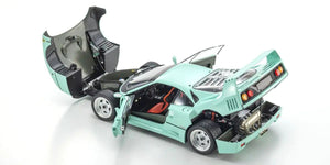 Kyosho 1/18 Ferrari F40 Scale Model, Mint Green