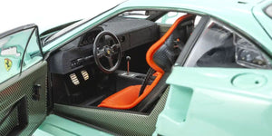 Kyosho 1/18 Ferrari F40 Scale Model, Mint Green