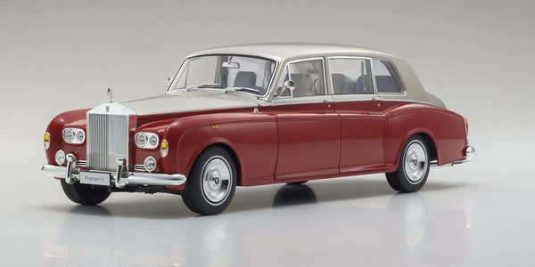 Kyosho 1/18 Scale Rolls Royce Phantom VI Red/Light Beige Model