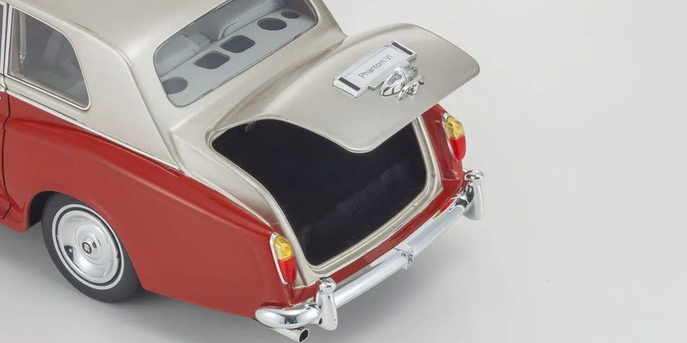 Kyosho 1/18 Scale Rolls Royce Phantom VI Red/Light Beige Model