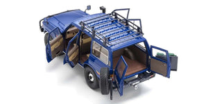 Kyosho 1/18 Scale Toyota Land Cruiser 60 with Optional Parts Blue