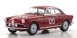 Kyosho 1/18 Scale Alfa Romeo Giulietta SV Mille Miglia 1956