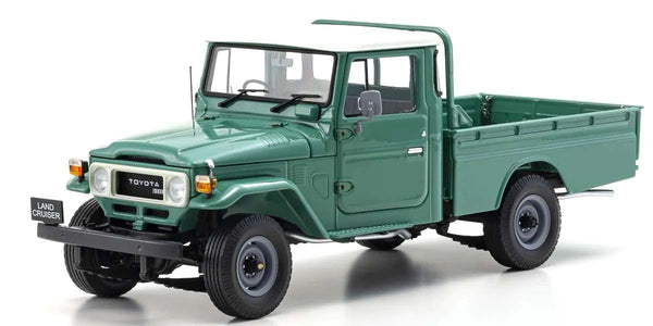 Kyosho 1/18 Scale Toyota Land Cruiser 40 Pickup Fashion Green Model