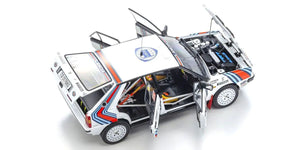 Kyosho 1/18 Lancia Delta HF 4WD 1000 Lakes Team Lancia 1987 #4 Die Cast Model