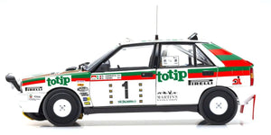 Kyosho 1/18 Lancia Delta HF 4WD Targa Florio "Team Lancia Totip" 1987 #1 DieCast Model
