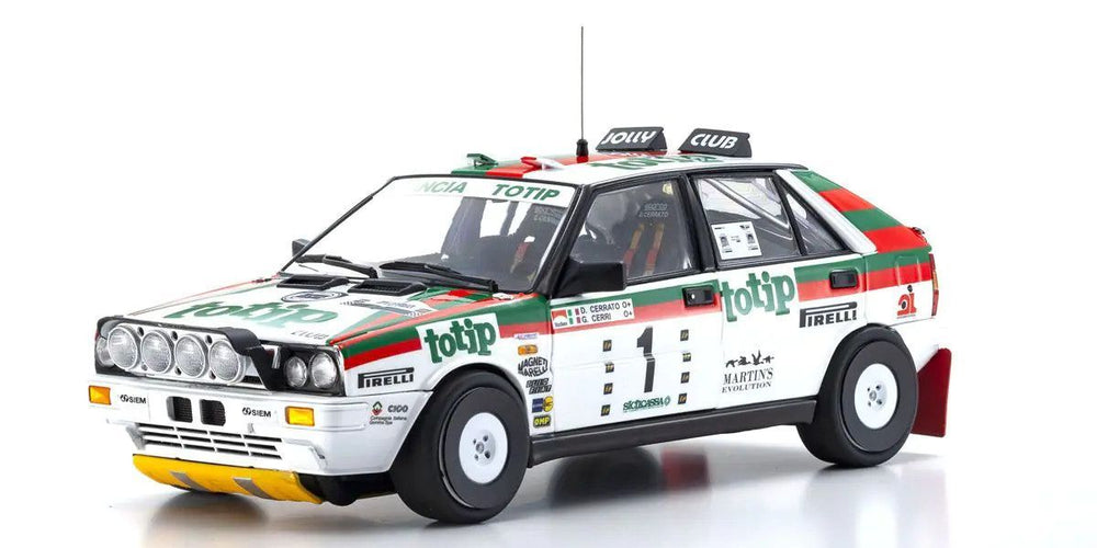 Kyosho 1/18 Lancia Delta HF 4WD Targa Florio "Team Lancia Totip"
