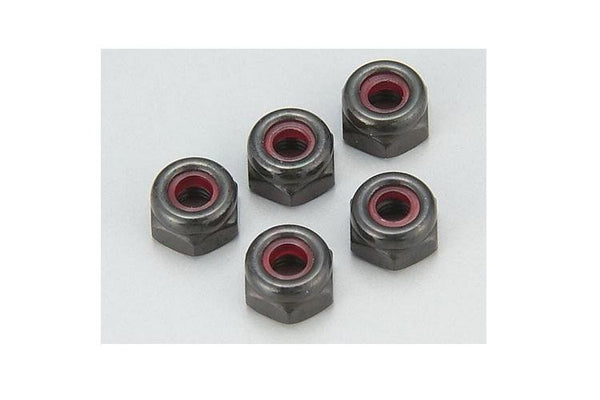 Kyosho 1-N2630N 2.6x3.0mm Steel Nylon Nut (5) Ultima / Inferno / V-One RRR