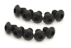 Kyosho 1-S13004H Button Screw (Hex/M3x4/10pieces)