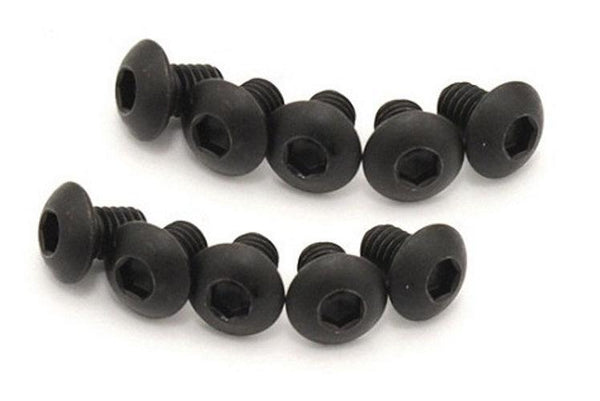 Kyosho 1-S13004H Button Screw (Hex/M3x4/10pieces)