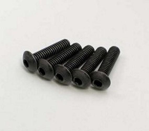 PowerHobby Kyosho 1-S14015H Button Screw (Hex/M4x15/5pieces)