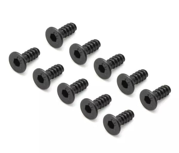 Kyosho TP Flat Head Screw (Hex/M3x8/10pcs)
