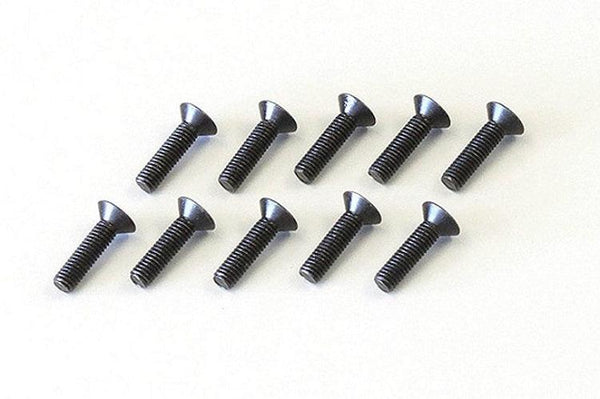 Kyosho 1-S33012H Flat Head Screw (Hex/M3x12/10pieces)
