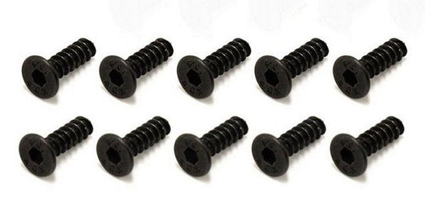 Kyosho 1-S33015TPH TP Flat Head Screw (Hex/M3x15/10pieces)