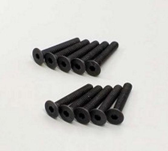PowerHobby Kyosho 1-S33018H Flat Head Screw (Hex/M3x18/10pieces)