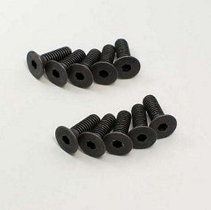 Kyosho 1-S34012H Flat Head Screw (Hex/M4x12/10pieces)