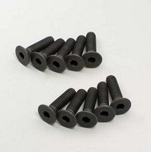 Kyosho 1-S34015H Flat Head Screw (Hex/M4x15/10pieces)