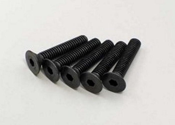 Kyosho 1-S34020H Flat Head Screw (Hex/M4x20/5pieces)