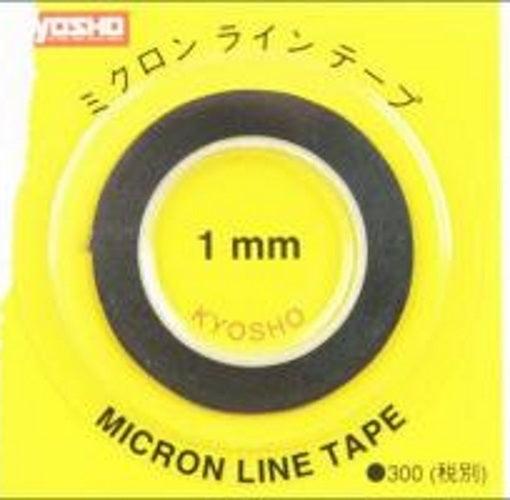 Kyosho 1843BK Micron Tape 2.5mmx5m BK
