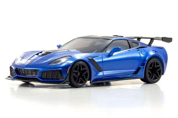Kyosho Mini-Z ASC Chevrolet Corvette ZR1 Elkhart Lake Blue Metallic Body