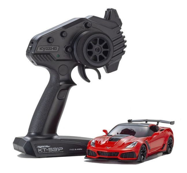 Kyosho Mini-Z RWD Series Readyset Chevrolet Corvette ZR1 Torch Red