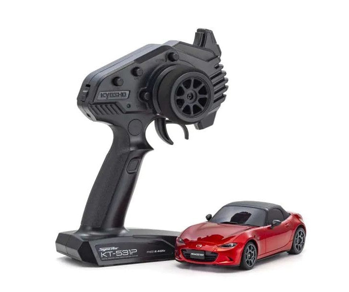 Kyosho MINI-Z RWD readyset MAZDA Roadster Soul Red Premium Metallic 32341MR