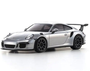 Kyosho 32358S Mini-Z RWD Porsche 911 GTR RS GT MR-04 Readyset, Silber metallic