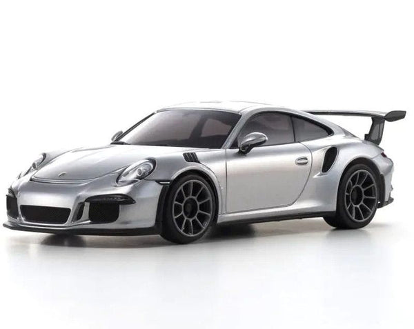 Kyosho 32358S Mini-Z RWD Porsche 911 GTR RS GT MR-04 Readyset, Silber metallic