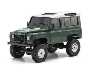 Kyosho Mini-Z 4x4 Series MX-01 ReadySet Landy Rover Defender 90 Coniston Green