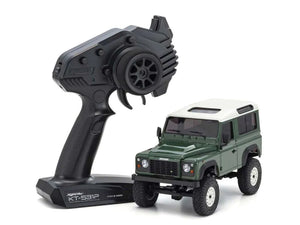Kyosho Mini-Z 4x4 Series MX-01 ReadySet Landy Rover Defender 90 Coniston Green