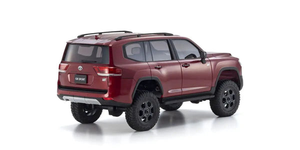 Kyosho Mini-Z 4x4 Toyota Land Cruiser 300 GR Sport MX-01 Readyset, Dark Red Mica Metallic