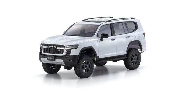 Kyosho Mini-Z 4x4 Toyota Land Cruiser 300 GR Sport MX-01 Readyset, Precious White Pearl
