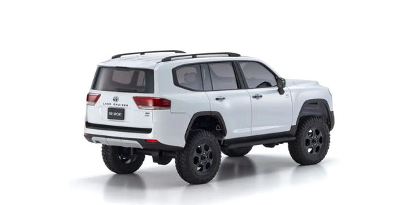 Kyosho Mini-Z 4x4 Toyota Land Cruiser 300 GR Sport MX-01 Readyset, Precious White Pearl