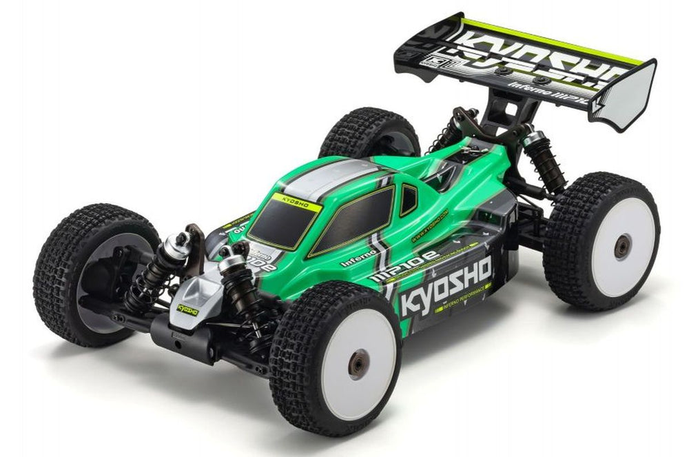 Kyosho 1/8 4WD Inferno MP10e Racing Buggy Green, Readyset