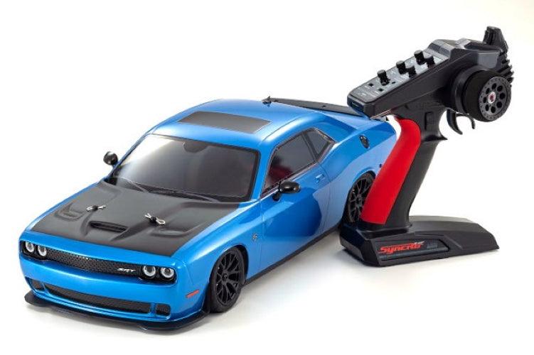 Kyosho 34415T2 Fazer Mk2 Challenger SRT Hellcat B5 Blue RTR Car