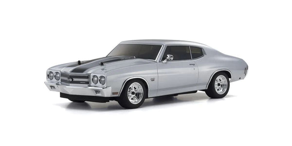 Kyosho 1/10 EP Fazer Mk2 1970 Chevy Chevelle SS 454 LS6, Cortez Silver - RTR