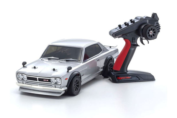 Kyosho 1/10 EP 4WD Fazer Mk2 FZ02 Nissan Skyline 2000GT-R (KPGC10), ReadySet, Tuned Version, Silver